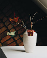 Screen-Printed Bird & House Decorations Homeware East End Press