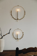 Candle Holder Mistel Brass - Small Homeware House Doctor