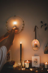 Candle Holder Mistel Brass - Small Homeware House Doctor