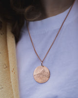 Sgurr Nan Gillean Necklace Accessories Jen Carter Pearson Rose Gold Plated