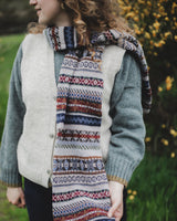 Glen Fair Isle Scarf Knitwear Mackie Knitwear (Alan Santry)