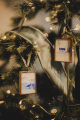 Watercolour Bothy in the Snow Hanging Decoration Seasonal / Occasion Anna Schmitt