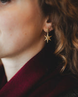 Coco Star Gold Earrings Jewellery Roake