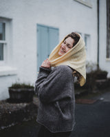 Pointelle Neckerchief – Buttermilk Knitwear Rove Knitwear