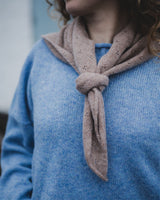 Pointelle Neckerchief – Biscuit Knitwear Rove Knitwear