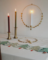 Candle Holder Mistel Brass - Large Homeware House Doctor