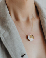 Moon/Star Hoops & Moon Necklace Accessories Wolf & Moon