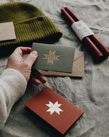 Mini Froebel Star Greeting Card Seasonal / Occasion Ola