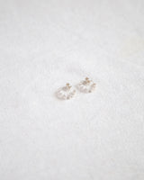 Mini Ondulée Hoops - Silver Jewellery Olivia Taylor