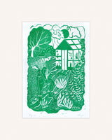 Dig It Risograph Print Artwork Prints by the Bay