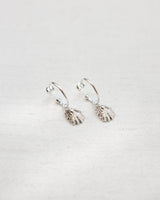 Limpet Hoop Earrings Accessories Jen Carter Pearson Silver