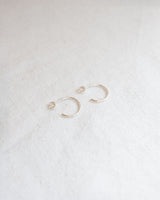 Small Hoop Earrings Jewellery Jen Carter Pearson Silver