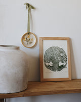 Scottish Primrose Wall Plaque Homeware Pantry Pots