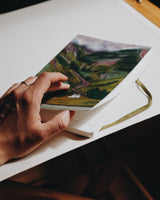 Glencoe in Late Summer Notebook Stationery Joy Jen Studio