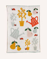 Cotton Knit Baby Blanket – Garden Multi Kids Sophie Home