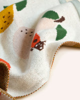 Cotton Knit Baby Blanket – Garden Multi Kids Sophie Home