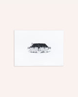 Wee Thatched Bothy Print