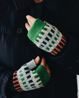 Fingerless Mittens Harbour Ink & Rosehip Accessories Hilary Grant
