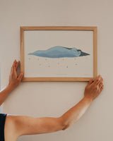 Cailleach na Mointeach Folklore Print Artwork Abbie Lois