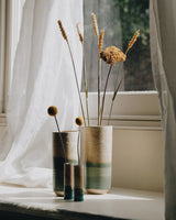 Turquoise Dip Bud Vase Homeware Jay Frazer Ceramics