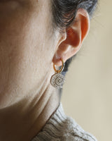 Shell Hoop Earrings Jewellery Pepper You