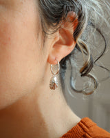 Limpet Hoop Earrings Accessories Jen Carter Pearson