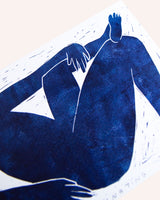 'Procrastinating' Print Art Ludovica Perosin