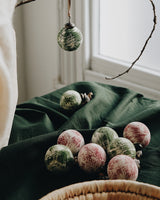 Brushed Glass Bauble Homeware Bollywood Christmas