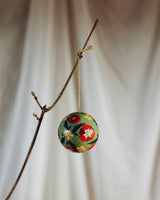 Handmade Papier Mache Bauble – Green Seasonal / Occasion Madam Stoltz