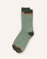 Organic Cotton Socks – Green Marl Knitwear Rove Knitwear