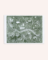 Off the Beaten Track Riso Print Artwork Prints by the Bay