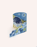 Gardeners Concertina Cards & Hanging Decorations Cards Folded Forest Badger in Brambles