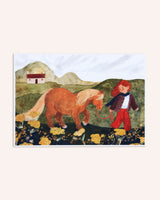 Rum Pony Print Artwork Phoebe Roze