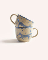 Sgraffito Fox Mug Homeware Naomi Grace Ceramics