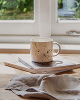 Speckled Green Square Mug Homeware Clod & Pebble