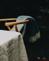 Ombre Wool Throw - Seaside Blue Homeware Tweedmill