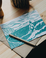 Seas The Day Greeting Card Cards Prints by the Bay