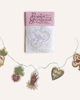 Paper Garland – Rabbit, Radish, Hands & Heart Homeware Tulips and Heather