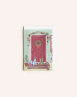 Festive Front Door Christmas Card Seasonal / Occasion Harriet Watson