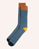 Merino Wool Socks – Navy/Blue 6-11 Knitwear Scarlet Knitwear