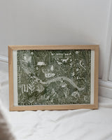 Off the Beaten Track Riso Print Artwork Prints by the Bay