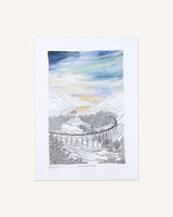 Glenfinnan Viaduct Art Print Artwork David Fleck