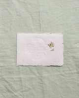 Pink Skye Bird Embossing Artwork Megan Fatharly