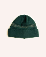Triple Dott Hat – Deep Teal & Fudge Knitwear Rosana Expósito