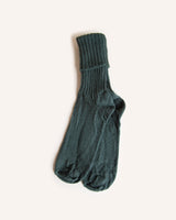Mohair Socks - Green Accessories Pairs Scotland