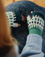 Fingerless Mittens Harbour Willow & Seashell Accessories Hilary Grant