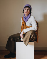 Lambswool Beanie - Heather Knitwear Scarlet Knitwear