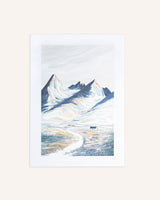 Cuillin Bothy Print Artwork David Fleck