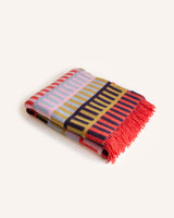 Shiel Woven Throw Red Homeware Donna Wilson