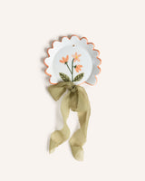 Strawberry Wall Flower Plaque Homeware Catriona Archibald